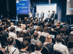 The Marketing Conferences Worth Your Time in Fall 2025 A roundtable presentation at a marketing conference.