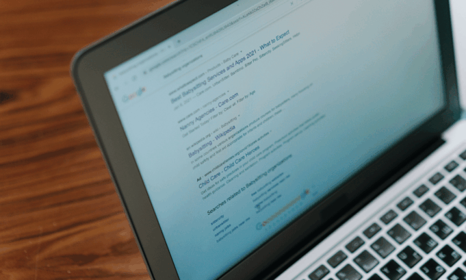 Ads in the Answer Box: The Changing Face of Search Marketing A laptop displaying a list of Google Search results. AI Overviews and Copilot suggestions have changed the face of search marketing.